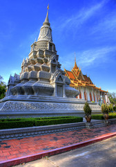 Fototapeta premium Silver Pagoda - Phnom Penh - Cambodia