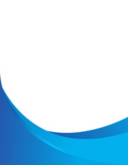 blue abstract composition