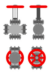 The device for liquid run