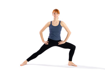 Woman in Yoga Pose