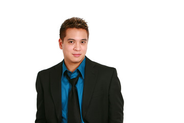 asian business man head shot