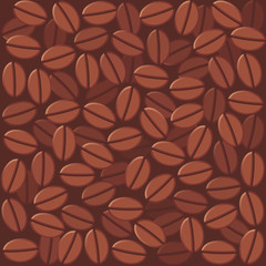 Coffee beans background