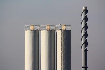 chimney and cisterns