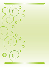 abstract green vector background