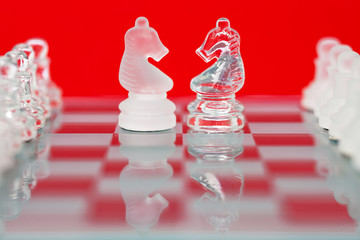 chess game in red 2 © Sandor Jackal