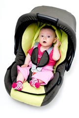 baby in car  seat