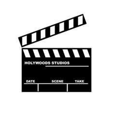 cinema film clap Hollywood