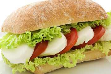 Tomaten Mozzarella Brötchen