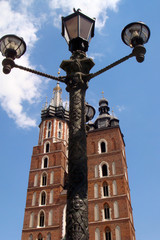 Fototapeta na wymiar Kościół Mariacki - Kraków, Polska