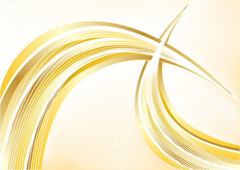 Vector gold abstract background