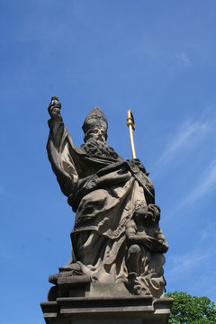 statue pont St Charles - Prague