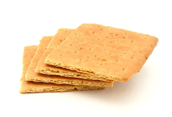 Graham Crackers Stacked On Each Other