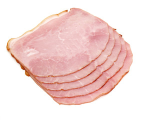 slices of delicious ham