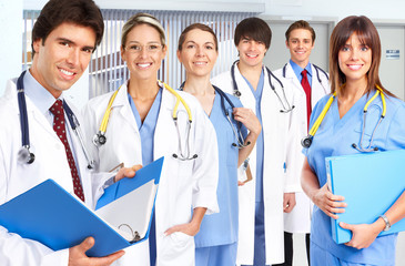 Fototapeta premium doctors and nurses