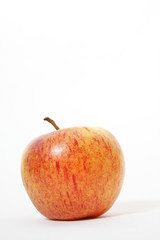 apple on white