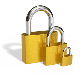 Fototapeta premium Triple security