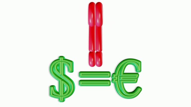 Parit&eacute; dollars euros