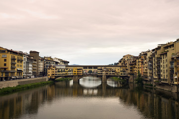 Ponte Vecchio at Florence, Italy