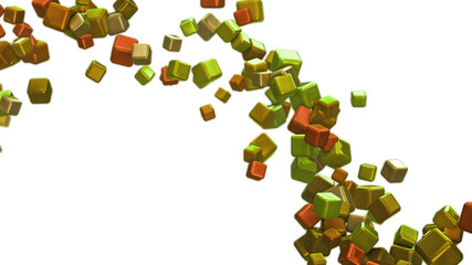 colored moving boxes