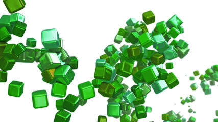 colored moving boxes