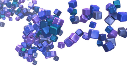 colored moving boxes