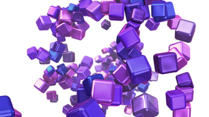 colored moving boxes