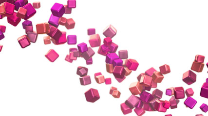 colored moving boxes