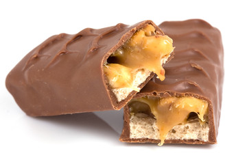 chocolate on isolated
