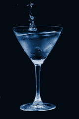 glass of water with splash