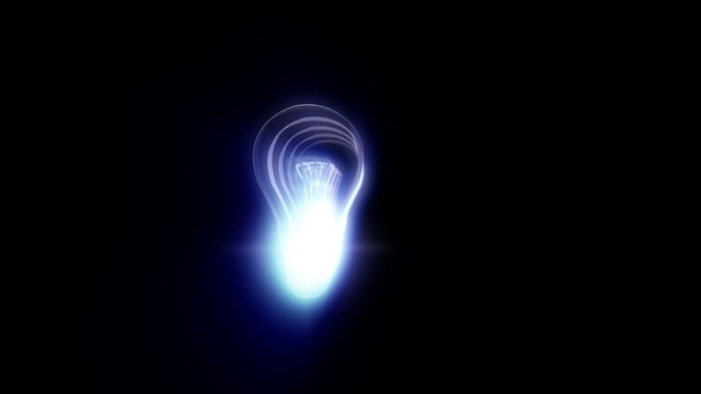 Animation of Light Bulbs