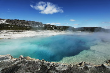 Misty Hot pool
