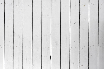 White fence background