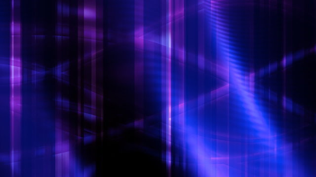 Deep blues and purple geometric abstract background (loop)