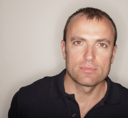 Obraz premium Headshot of a handsoem young male