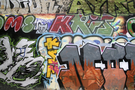 Graffitis urbains
