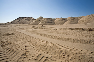 SAND EXTRACTION SITE