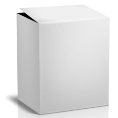 Naklejka premium Generic Box of items for sale at retail