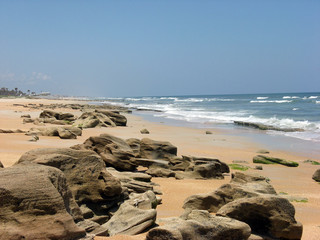 rocky beach in florida