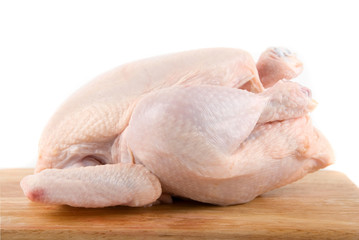 Raw chicken