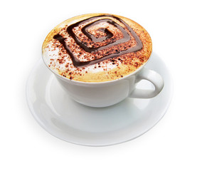 Kaffe-Tasse mit Muster