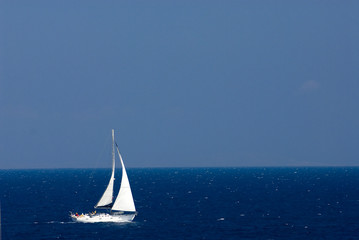 Fototapeta premium SAILING BOAT