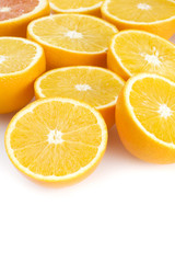 oranges isolated