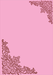 two brown corners illustration