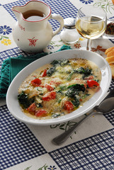 Minestra di ricotta - Primi piatti della cucina toscana