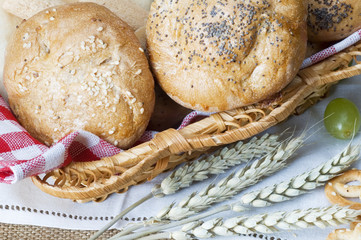 different loafs of bread