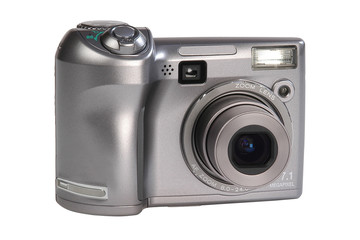 Digital Camera. Clipping path.