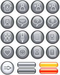 Website Icons Set (Vector)