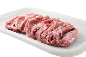 Raw pork