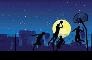 the night of streetball