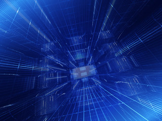 abstract dark blue background